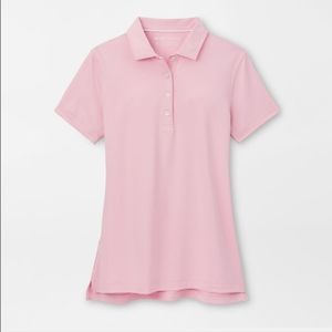 Peter Millar light pink golf polo (NWT)